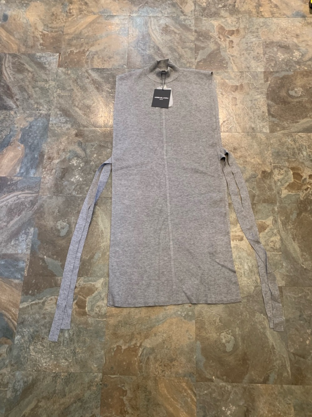 Adrienne Landau sweater/dress wrap, size L. NWT